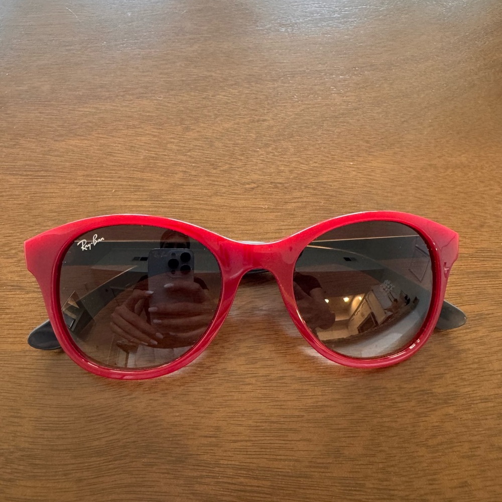 Ray-Ban Cherry Red Sunglasses